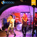 OEM LED inflables Evento de boda gigante carpas Inflables concierto domo Camping Shell partido tienda